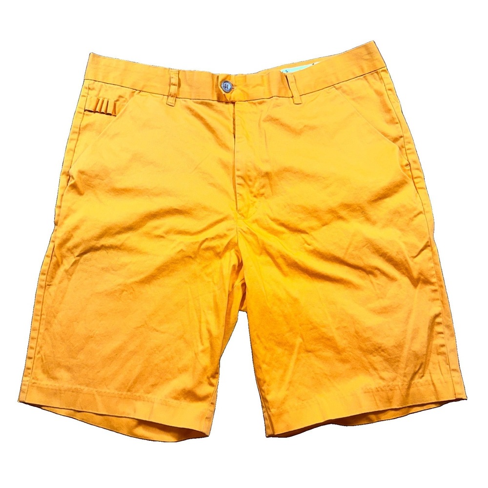 Royal and Awesome Men`s Golf Shorts Orange Slice Golf Shorts 38